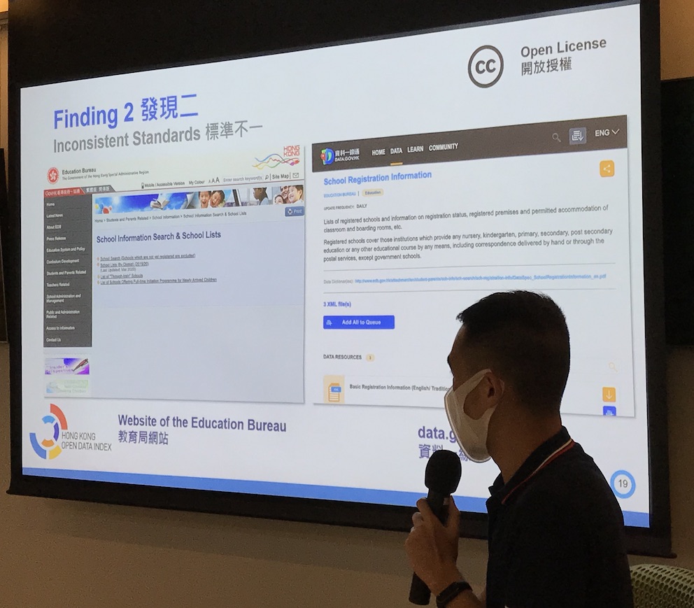 Hong Kong Open Data Index launch